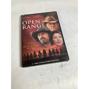Open Range DVD 2 Disc Collectors Edition Robert Duvall‎ Kevin Costner Western